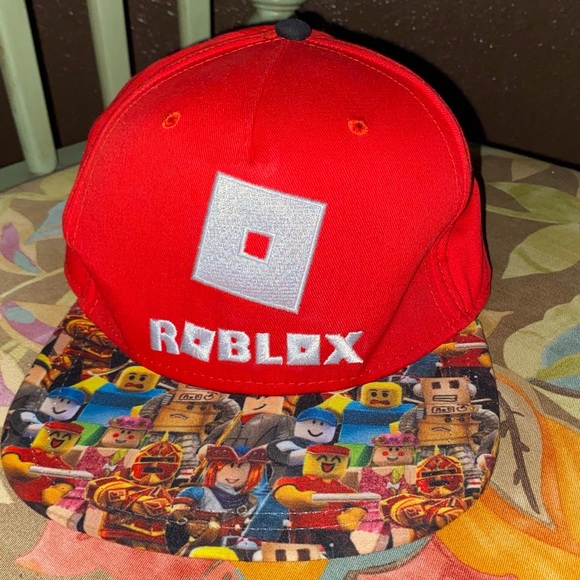 roblox Other - ROBLOX Youth snap back Hat Cap OSFM Unisex Boys Girls New NWT
